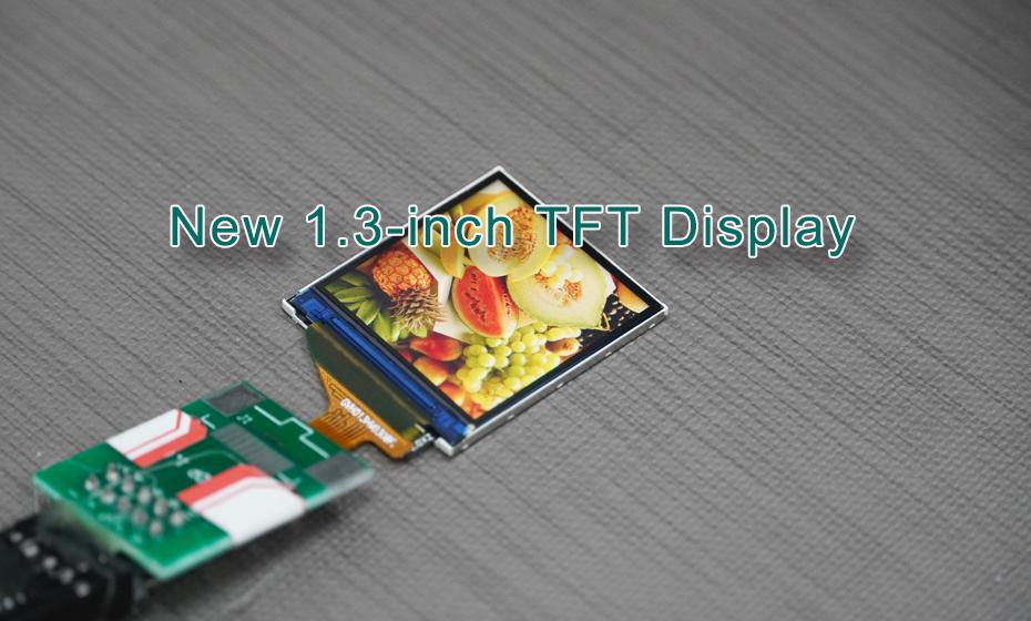 Goldenvision lanza su nueva pantalla TFT de 1,3 pulgadas: una potencia compacta para aplicaciones modernas
