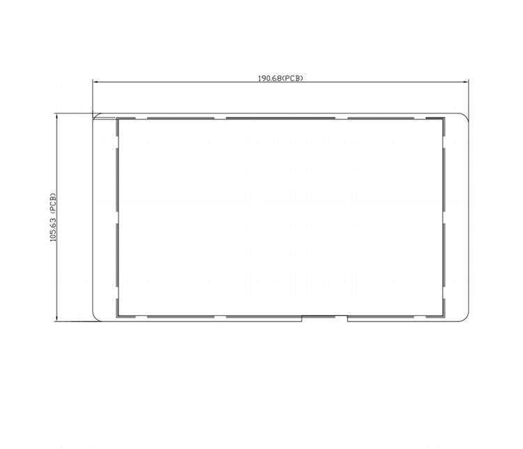 7 inch UART LCD with touch