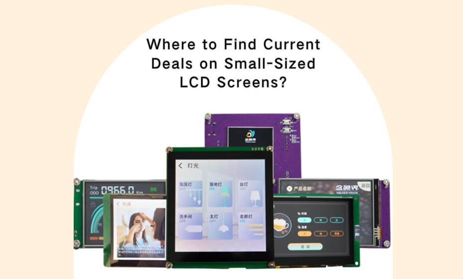 ¿Dónde encontrar ofertas actuales en pantallas LCD de tamaño pequeño?