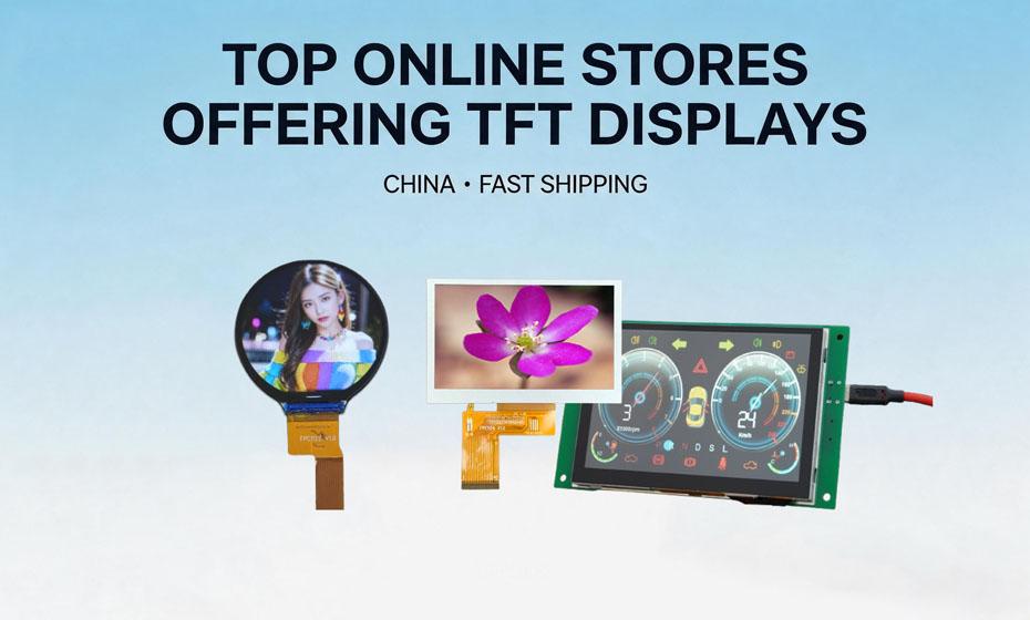 Las mejores tiendas online que ofrecen pantallas TFT con envío rápido en China: ¿Por qué Goldenvision encabeza la lista?